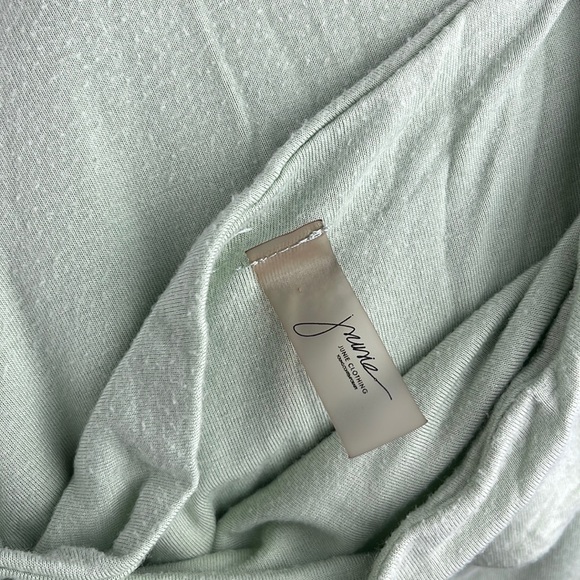 Lime/Pistachio Slinky Ruched Cut Out Bodycon Dress Small - Picture 6 of 7